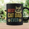Best Cat Dad Ever Vintage Cat Daddy Fathers Day 2024 Coffee Mug Gifts ideas