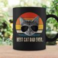 Best Cat Dad Ever Vintage Retro Cat Daddy Cat Father Coffee Mug Gifts ideas