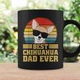 Best Chihuahua Dog Puppy Retro Dad Dad Dad Man Tassen Geschenkideen