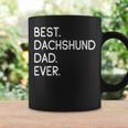 Best Dachshund Dad Ever Teckel Dachshund Papa Tassen Geschenkideen