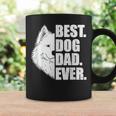 Best Dog Dad Ever Samoyed Cadeau Propriétaires De Chiens Tasse Idées cadeaux