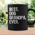 Best Dog Grandpa Ever Cool Taza de café Ideas de regalos
