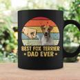 Best Fox Terrier Dad Ever Retro Vintage Father Day Coffee Mug Gifts ideas