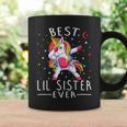 Best Lil Sister Ever Dabbing Unicorn Coffee Mug Gifts ideas
