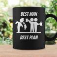 Best Man Best Plan Bachelor Party WeddingCoffee Mug Gifts ideas