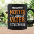 With Bester Meister Und Fater Handwerker Papa Meister Tassen Geschenkideen