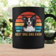 Besthund Papa Allzeit Best Dog Papa Alltimesintage Border Collie Tassen Geschenkideen