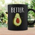 Better Demi-Avocat Assorti Couple Saint-Valentin Mariage Tasse Idées cadeaux