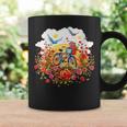 Bicycle Through A Field Of Flowers Idea Creative Inspiration Coffee Mug Gifts ideas