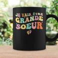 Bientot Grande Soeur Je Vais Être Grande Sœur Tasse Idées cadeaux