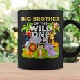 Big Brother Of The Wild One Birthday Animal Safari Jungle Coffee Mug Gifts ideas