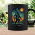 Bigfoot Starry Night Sasquatch Van Gogh Sky Painting Coffee Mug Gifts ideas