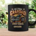 Biker Grandad Much Cooler Best Grandpa Ever Motorbike Dad Coffee Mug Gifts ideas