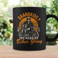 Biker Grandad Motorcycle Grandpa Cool Motorbike Grandfather Coffee Mug Gifts ideas