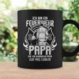 Bin Ein Cooler Feuerwehr Papa Fireman Son Daughter Tassen Geschenkideen