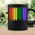 Binghamton New York Lgbtq Gay Pride Rainbow Skyline Coffee Mug Gifts ideas