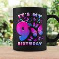 Birthday Girl 9 Year Old Butterfly Number 9 Coffee Mug Gifts ideas