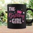 The Birthday Girl Cute Pink Matching Family Party Coffee Mug Gifts ideas