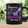 Birthday Women Stepping In To My 49Th Birthday Like A Boss Coffee Mug Gifts ideas