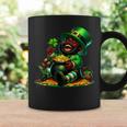 Black African American Leprechaun Saint Patrick's Day Coffee Mug Gifts ideas