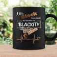 I Am Black Every Month Black History Month Blackity Black Coffee Mug Gifts ideas