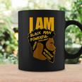 I Am Black King Powerful Leader Black History Month Dad Boys Coffee Mug Gifts ideas