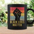 Black Lives Matter Blm Protest Black Fist Vintage Retro Coffee Mug Gifts ideas