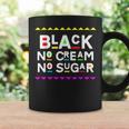 Black No Cream No Sugar Retro 90S Style Coffee Mug Gifts ideas