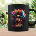 Black Queen Dripping Afro Melanin Junenth Coffee Mug Gifts ideas