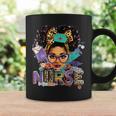 Black Strong Nurse Afro Love Melanin African American Women Coffee Mug Gifts ideas