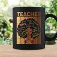 Black History Teacher African American Women Coffee Mug Gifts ideas