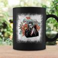 Bleached Eat Drink And Be Scary Screaming Ghost Halloween Coffee Mug Gifts ideas