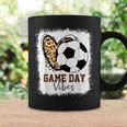 Bleached Soccer Game Day Vibes Soccer Mom Game Day Season Coffee Mug Gifts ideas