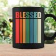 Blessed Christian Faith Inspiration Quote – Vintage Color Coffee Mug Gifts ideas