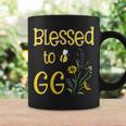 Blessed To Be Gg Gigi Bee Flowers Great Grandmother Coffee Mug Gifts ideas