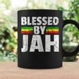 Blessed By Jah Rasta Reggae Graphic Jah Bless Print Coffee Mug Gifts ideas