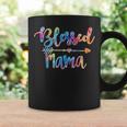 Blessed Mama Cute Tie Dye Print Coffee Mug Gifts ideas