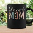 Blessed Mom Cute Leopard Print Coffee Mug Gifts ideas