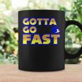 Blue Hedgehog Video Game Cosplay Gotta Go Fast Coffee Mug Gifts ideas