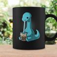 Boba Dinosaur Kawaii Cute Anime Boba Dino Bubble Tea Coffee Mug Gifts ideas