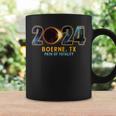 Boerne Texas Total Eclipse Solar 2024 Coffee Mug Gifts ideas