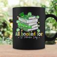 All Booked For St Patrick's Day Bookish Leprechaun Bookworm Coffee Mug Gifts ideas