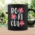Boricua Flowers Latina Puerto Rican Girl Puerto Rico Woman Coffee Mug Gifts ideas