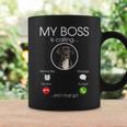 My Boss Is Calling Great Dane Dog Lovers Coffee Mug Gifts ideas
