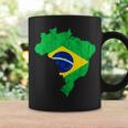 Brazil Map Brazilian Flag Trip Brasileiro Bandeiro Do Brasil Coffee Mug Gifts ideas