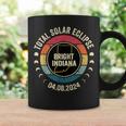 Bright Indiana Total Solar Eclipse 2024 Coffee Mug Gifts ideas