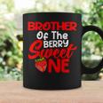 Brother Berry Sweet One Birthday Girl Strawberry Family Coffee Mug Gifts ideas