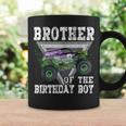 Brother Of The Birthday Boy Monster Truck Birthday Family Coffee Mug Gifts ideas