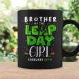 Brother Of The Leap Day Girl February 29Th Birthday Leap Kid Coffee Mug Gifts ideas