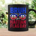 Bruh It's Haitian Flag Day Haiti Flag Boys Toddler Coffee Mug Gifts ideas